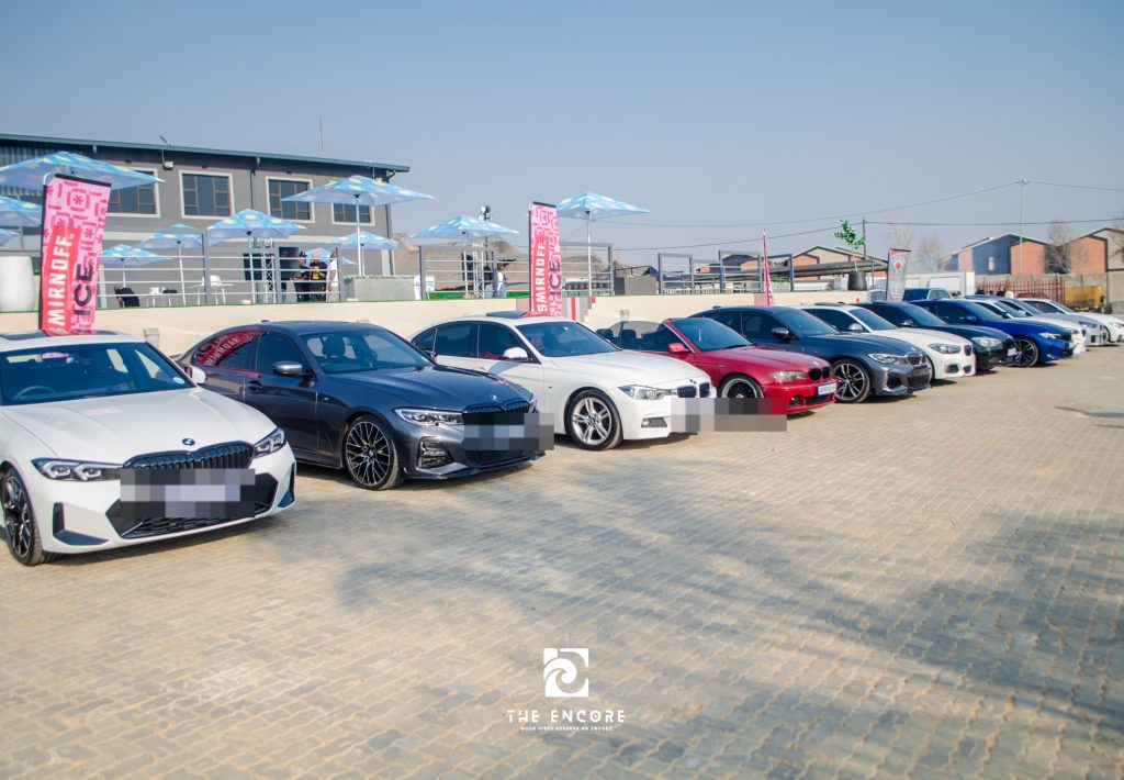 Encore Midrand event venue exterior building and parking area