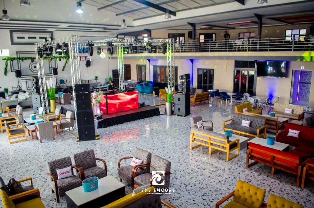 Event setup at The Encore Midrand