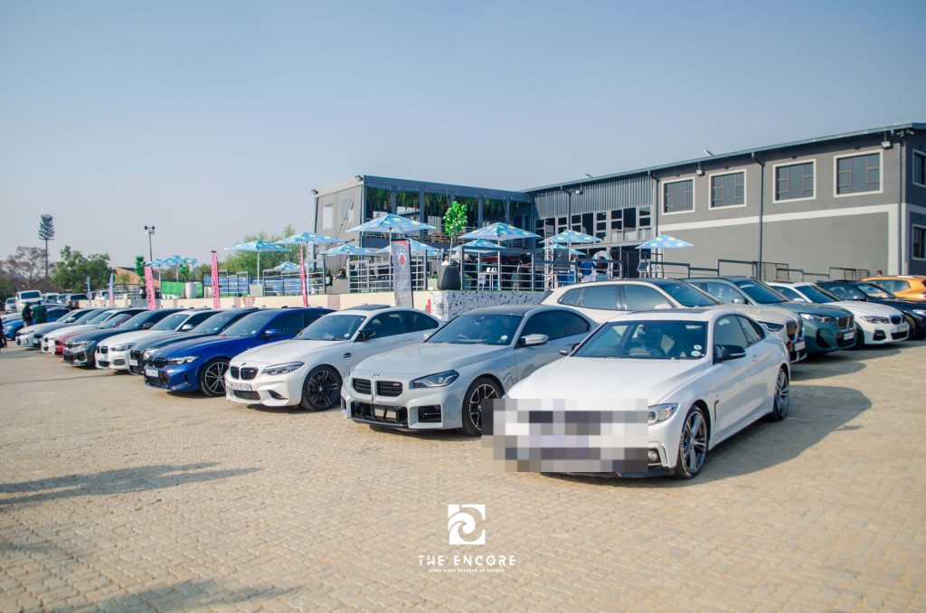 Outdoor courtyard at The Encore Midrand